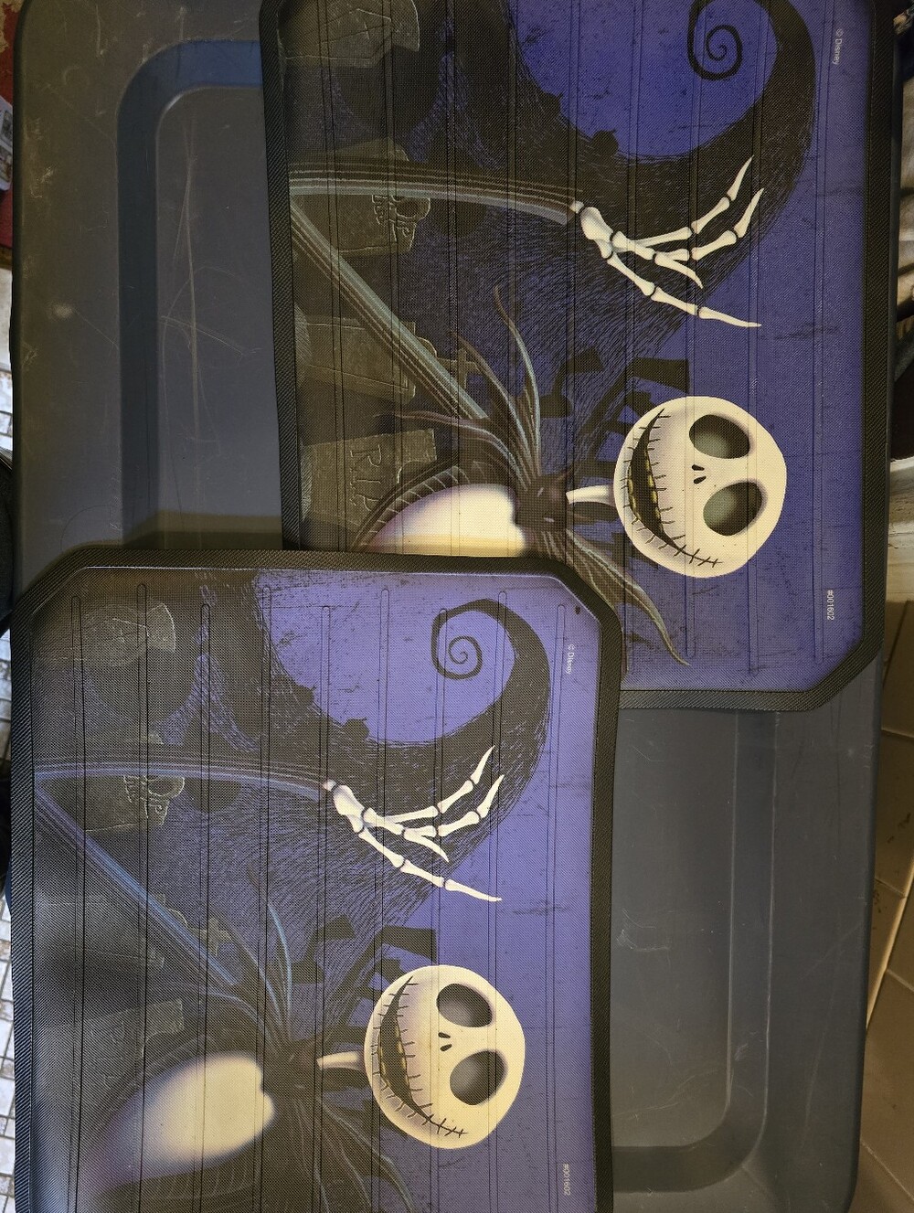 Jack Skellington Decorative Rare Floor Mats For Car